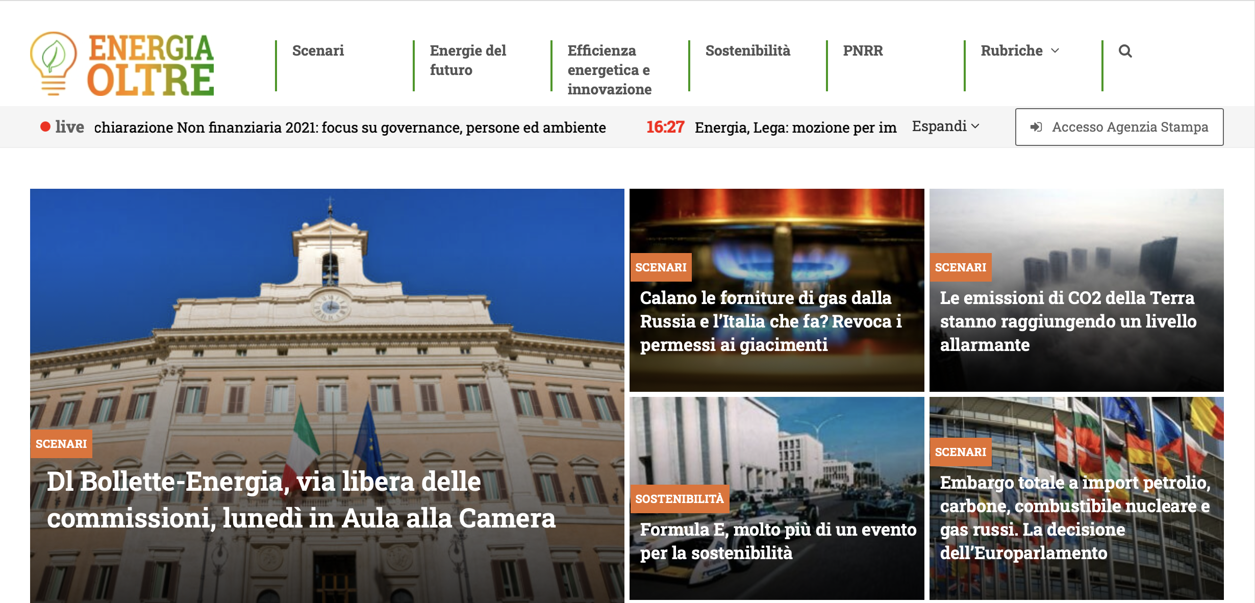 Parte la newsletter di Energia Oltre, ecco come riceverla