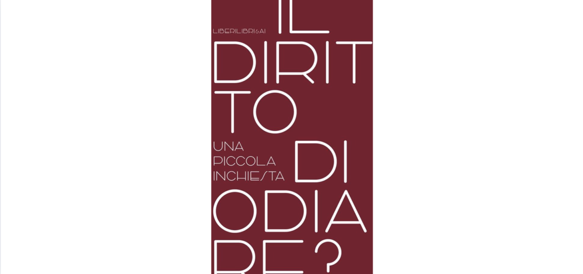 il diritto di odiare