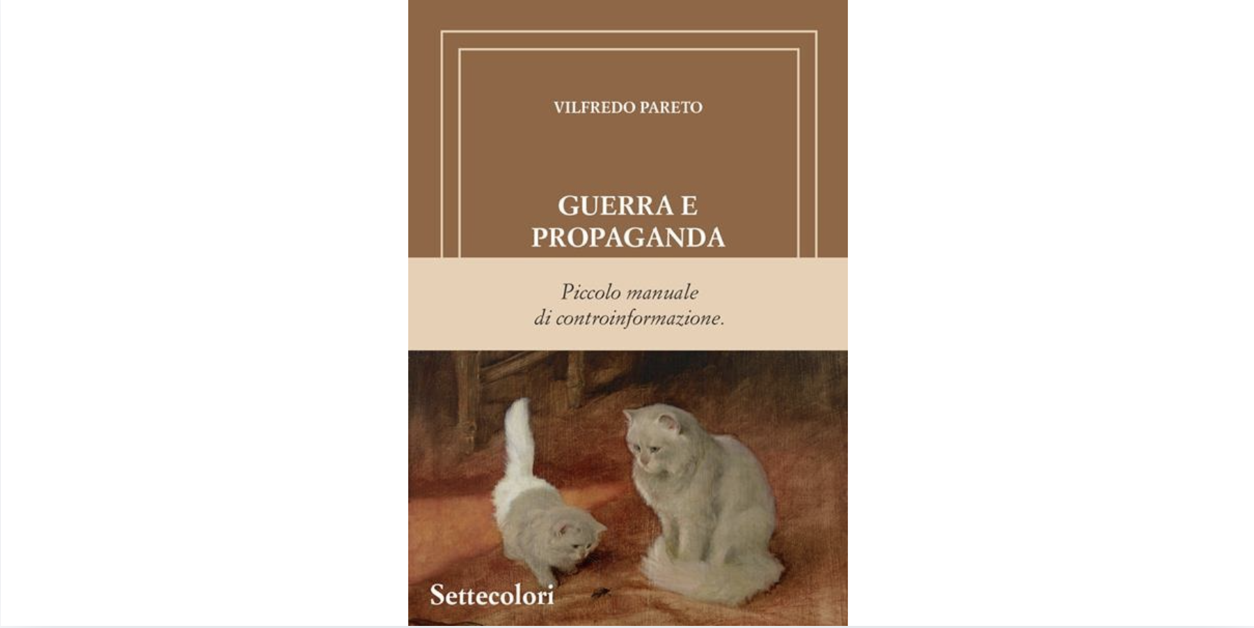 La guerra e la propaganda secondo Pareto