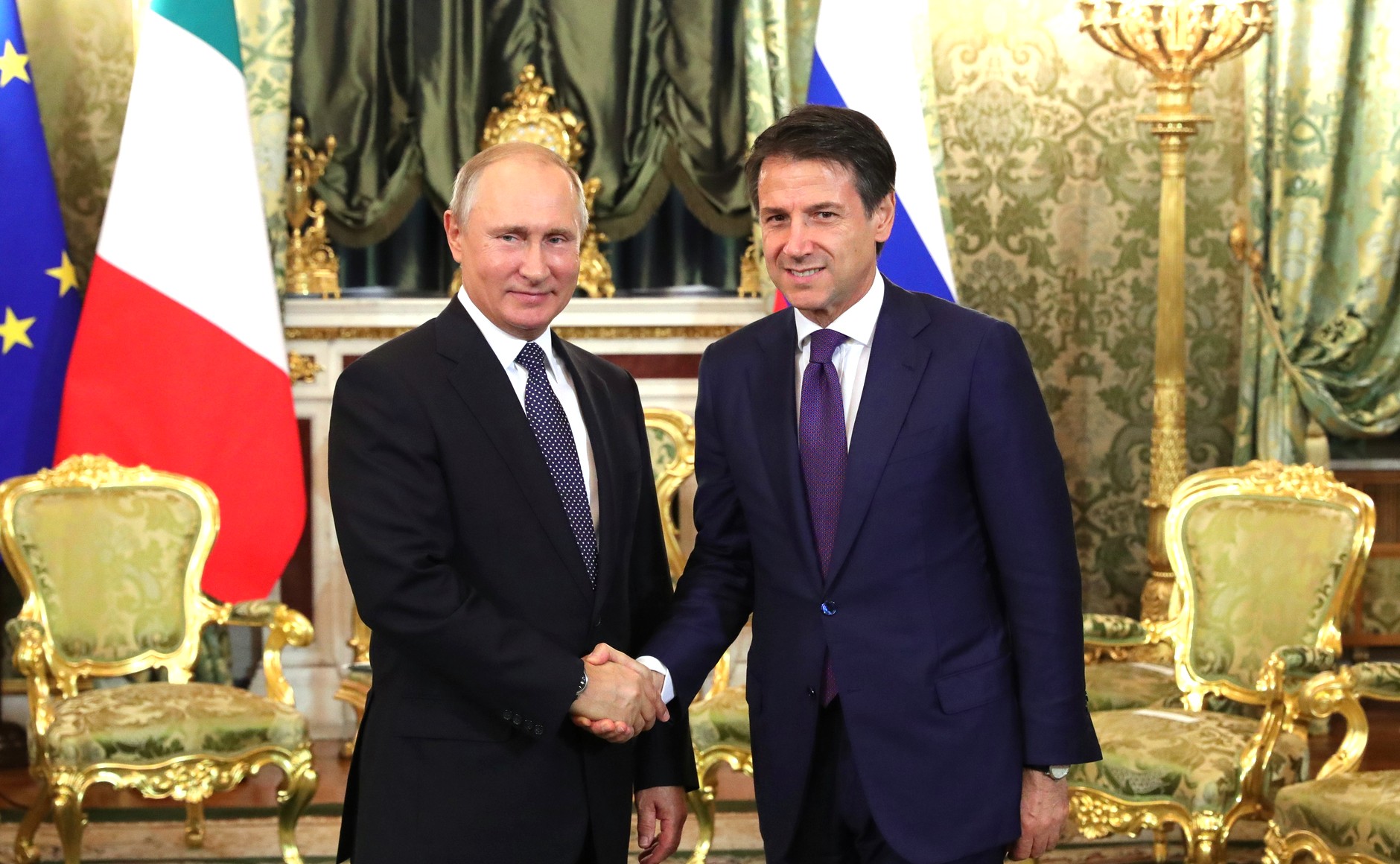 Who snored in Italy with Putin on Sputnik and beyond