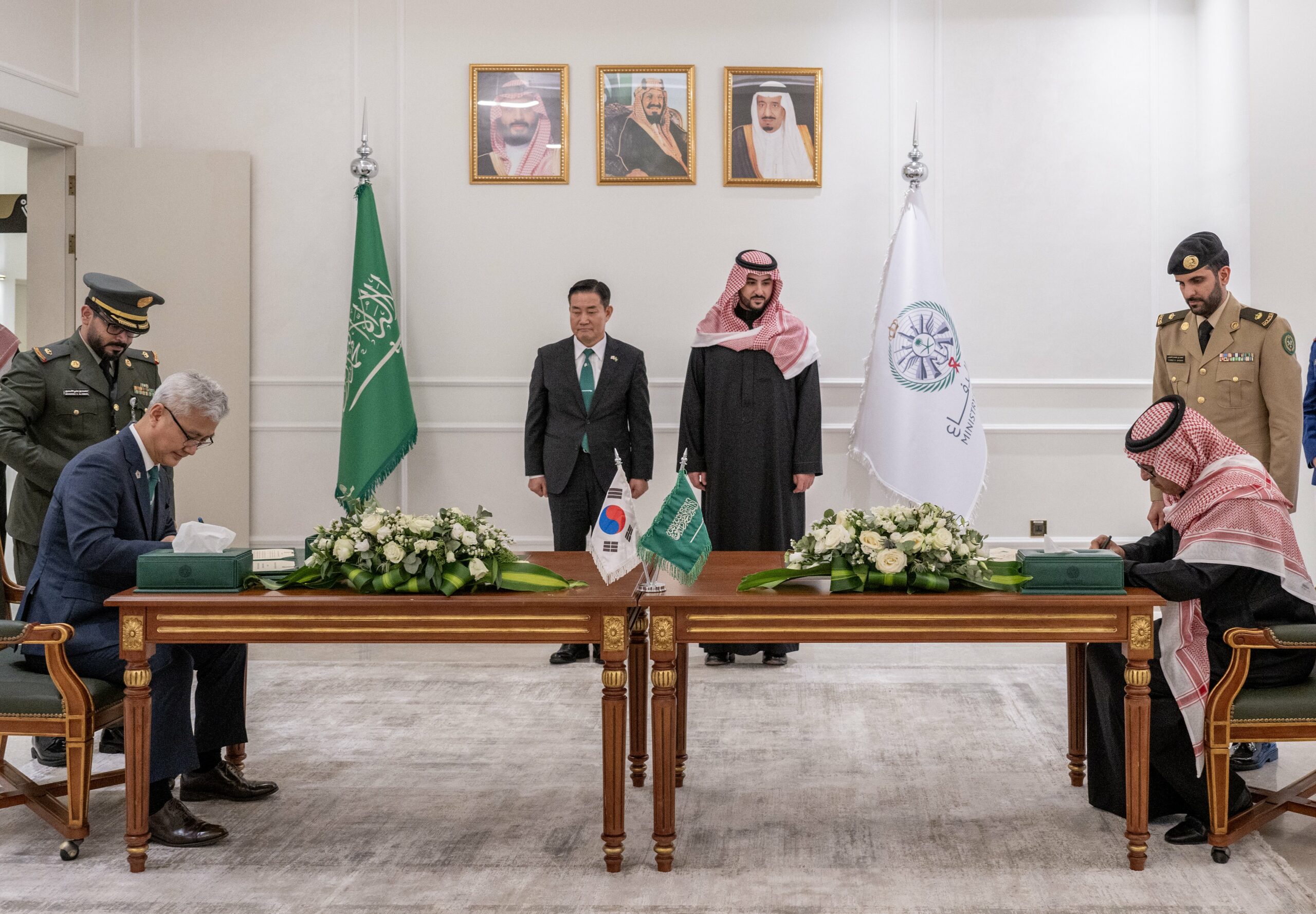 All the defense agreements between Saudi Arabia and South Korea