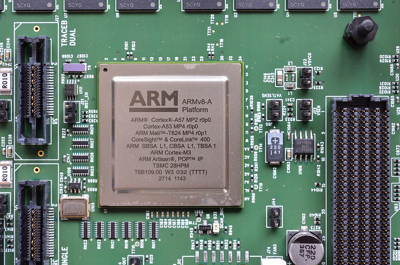 What does Arm do when it lists on the Nasdaq