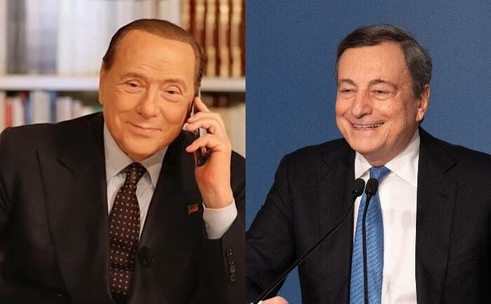 Draghi Berlusconi Quirinale