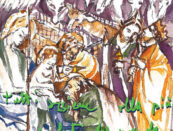 I biglietti di Natale di Bossi raccontano la storia della Lega (e quella del Senatùr)