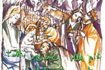 I biglietti di Natale di Bossi raccontano la storia della Lega (e quella del Senatùr)