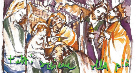 I biglietti di Natale di Bossi raccontano la storia della Lega (e quella del Senatùr)