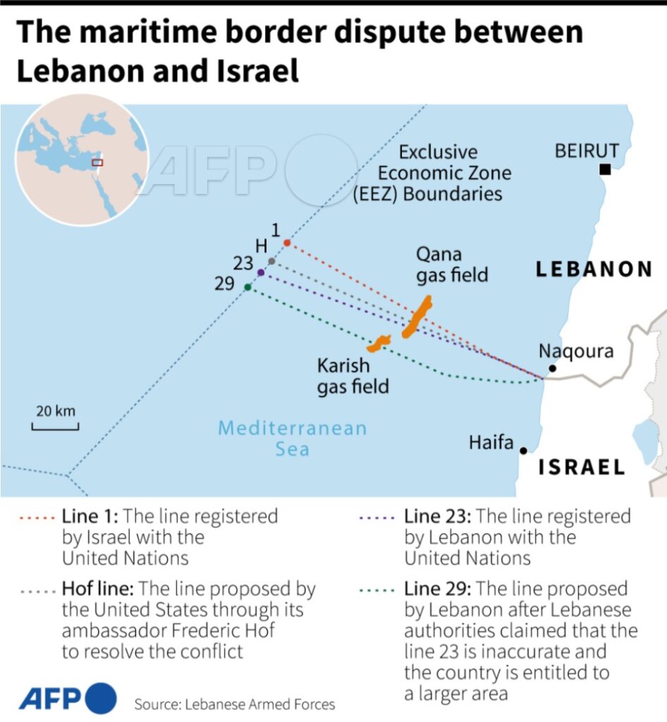 israele libano