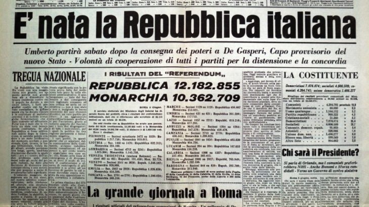 Le origini della democrazia repubblicana in Italia