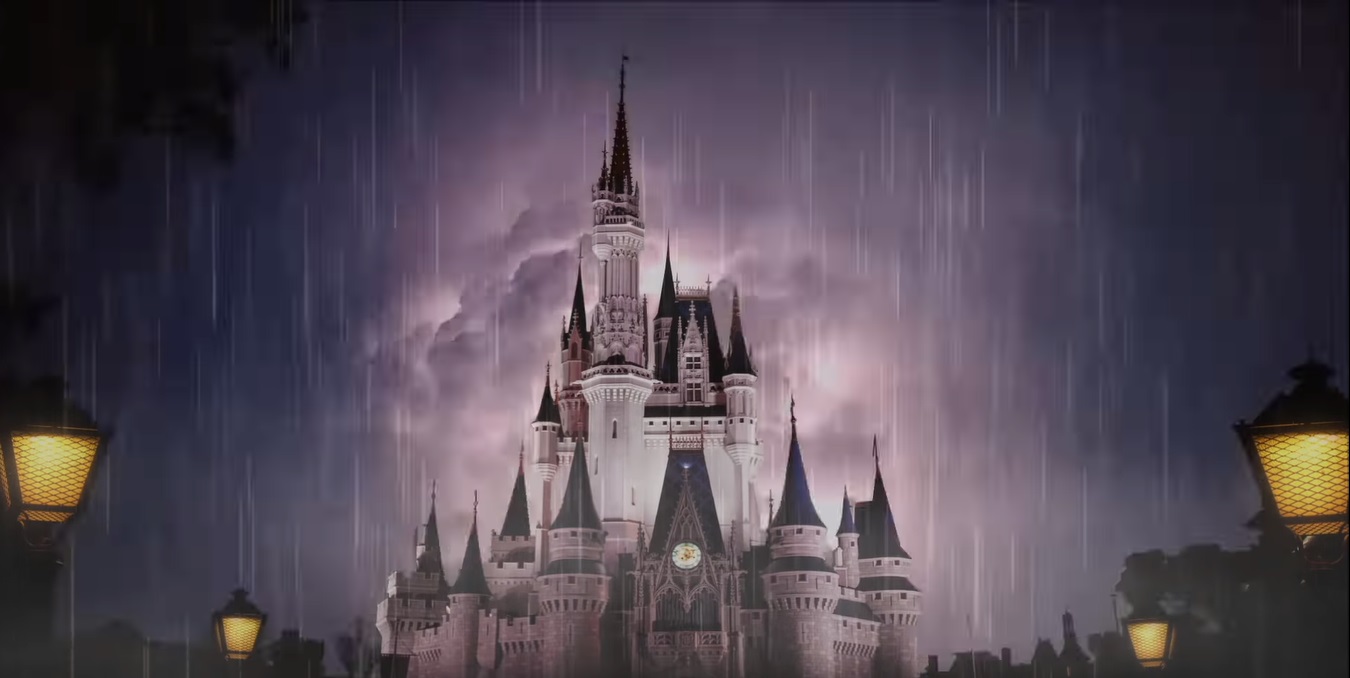 Black clouds over the fairytale castle. Disney layoffs