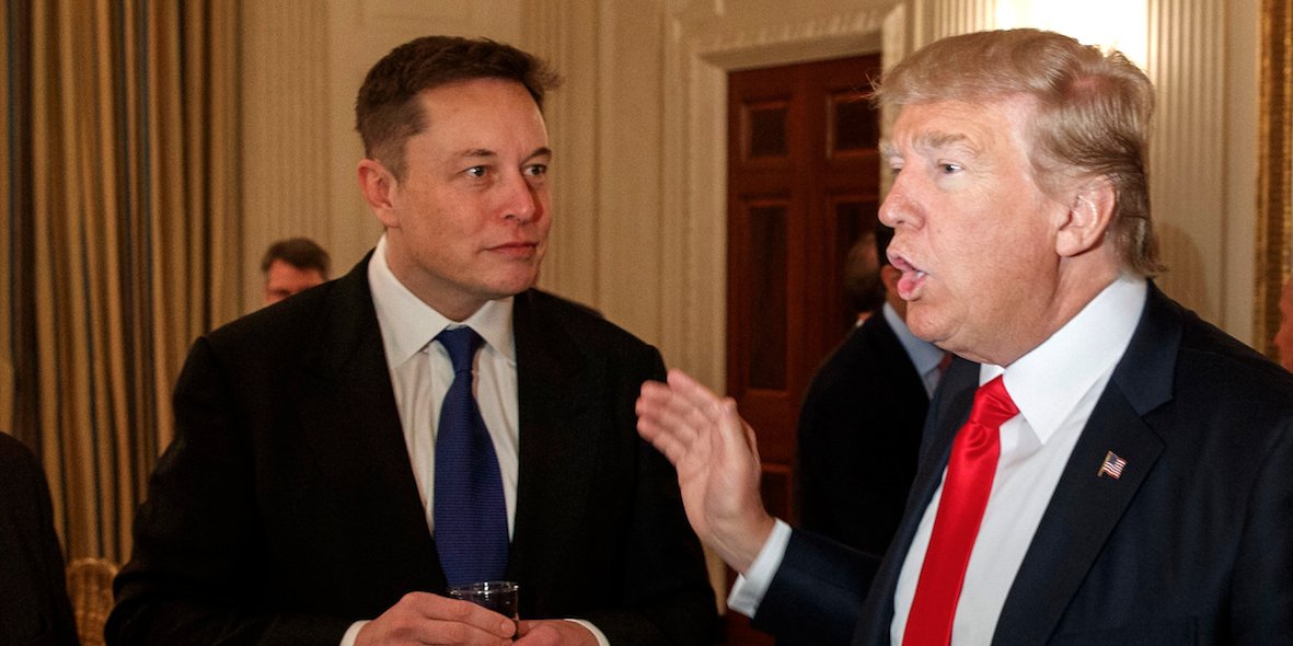 Tutti i tweet fra Musk e Trump su auto e dazi