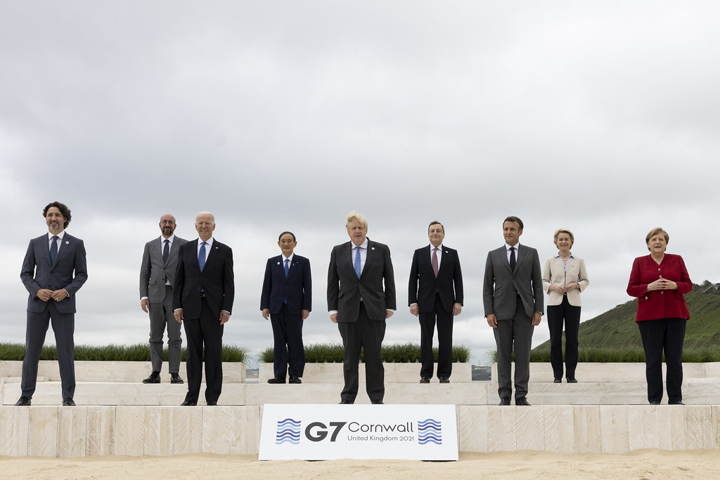 All the smiles and anti-Chinese maneuvers of the G7 in Cornwall