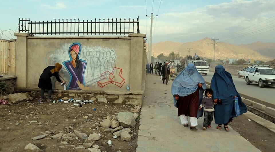 Afghanistan: anger, pride and courage. Crystal Bayar's example