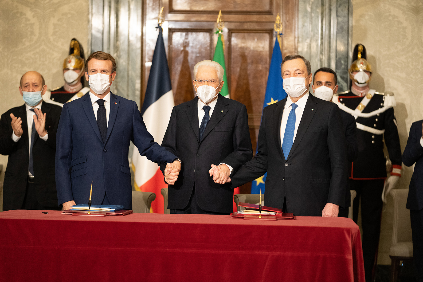 What will change with the France-Italy Treaty according to the French press