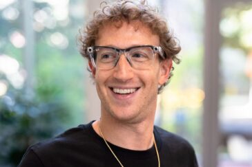 occhiali smart mark zuckerberg