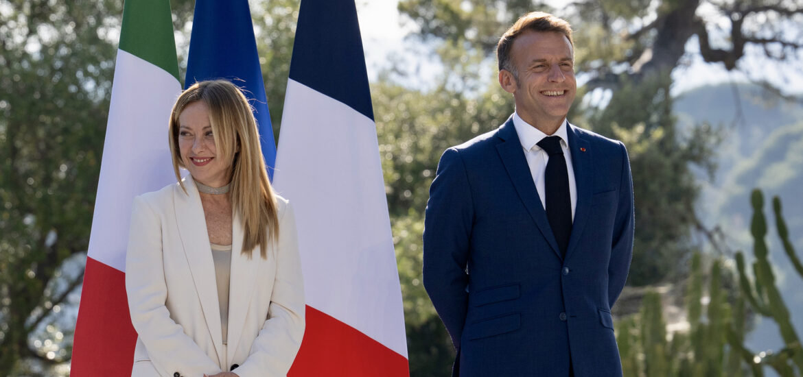 francia italia spazio