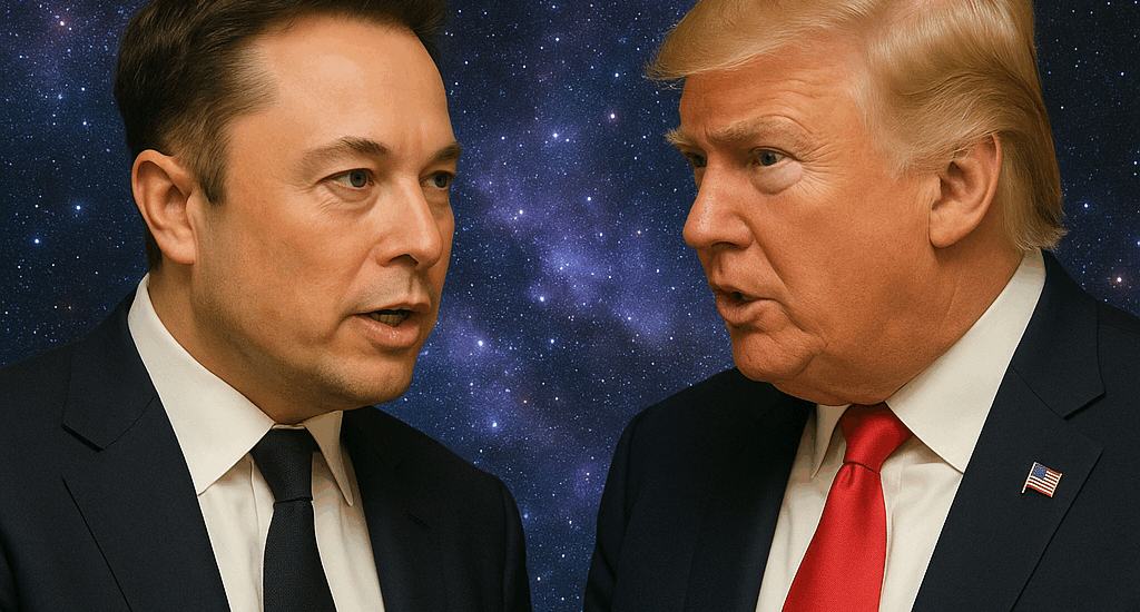 musk trump spacex