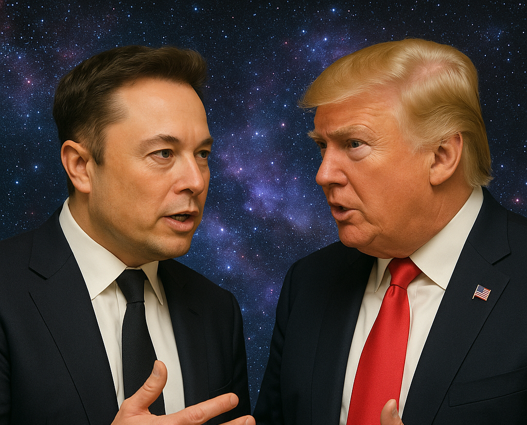 musk trump spacex