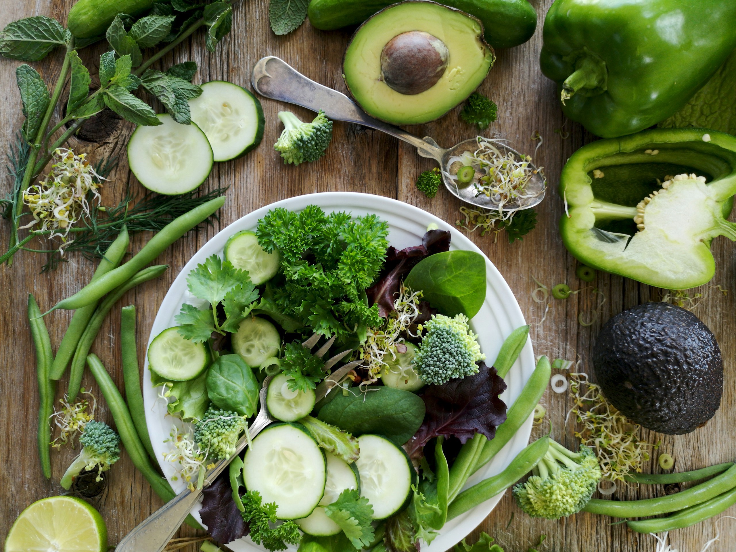 The powers of the green diet against prostate cancer