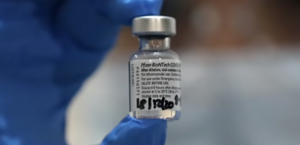 What is written in the purchase contract for Pfizer-Biontech vaccines