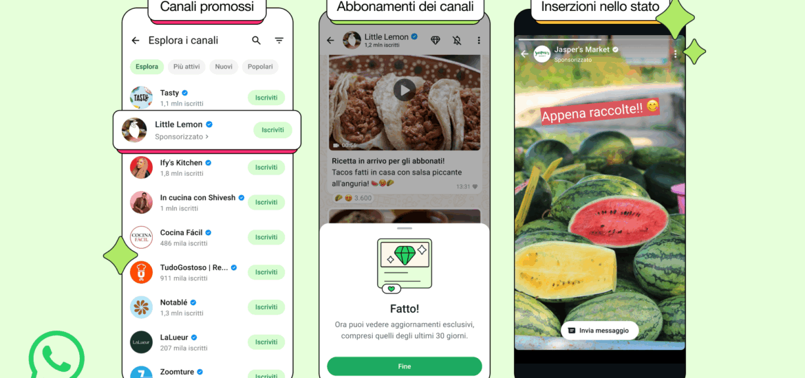 pubblicità whatsapp