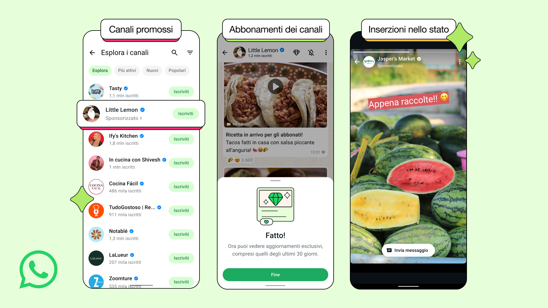 pubblicità whatsapp