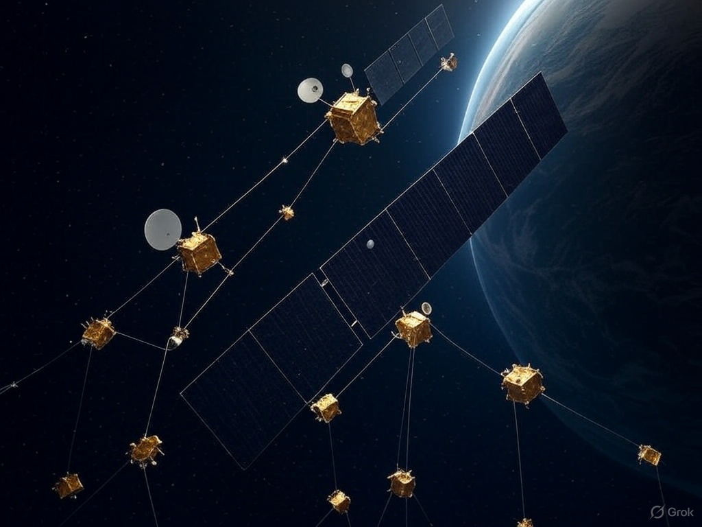 cina satelliti calcolo spaziale