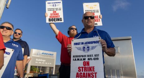 sciopero boeing defense
