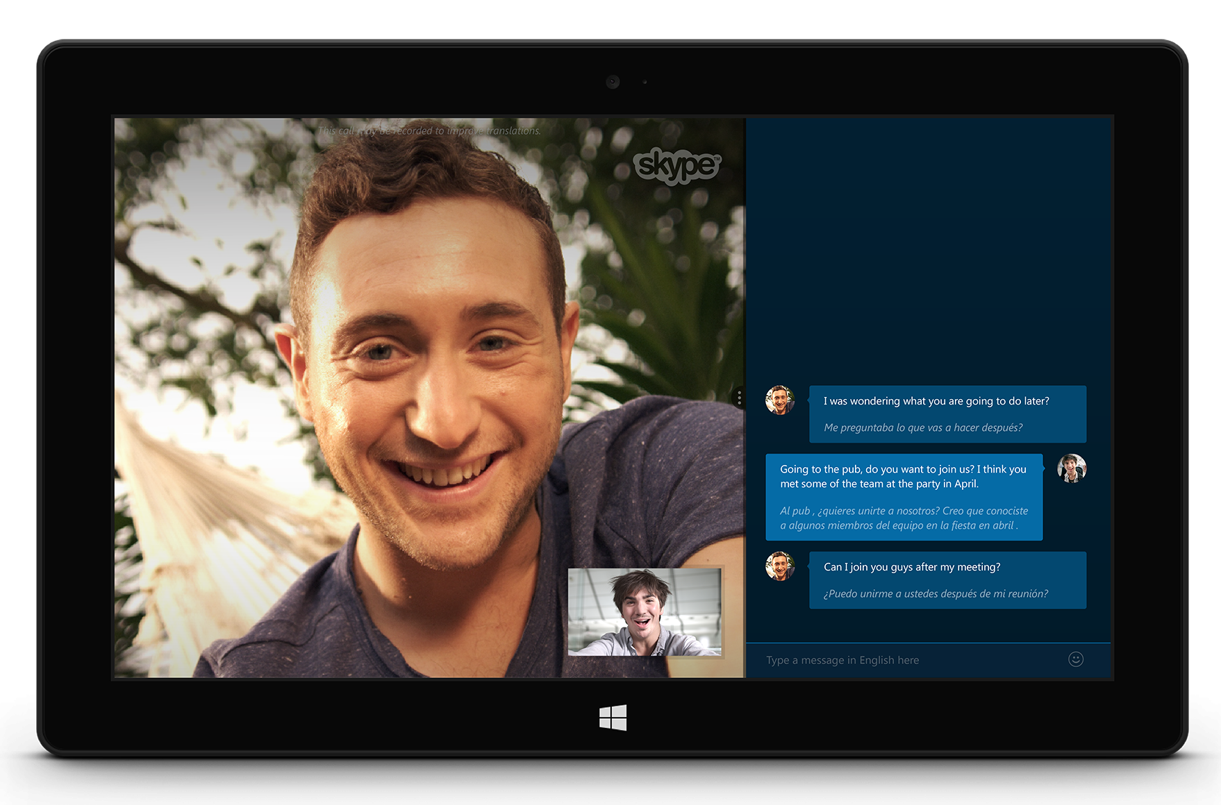 Traduzioni in tempo reale con Skype Translator