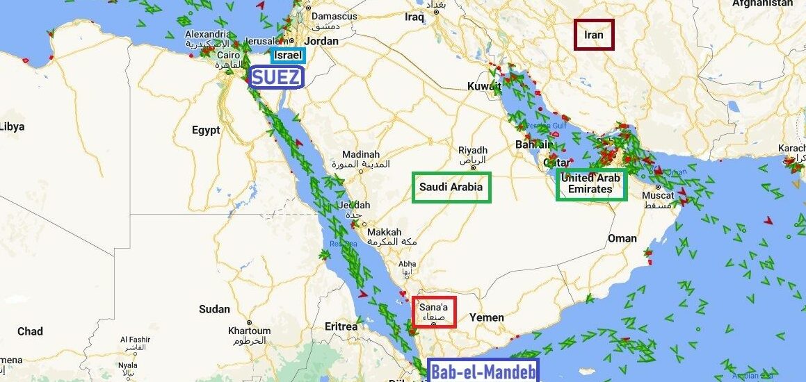 Questo è l'Inizio della Fine - Pagina 7 Suez-mar-rosso-e1702880565365-1159x550