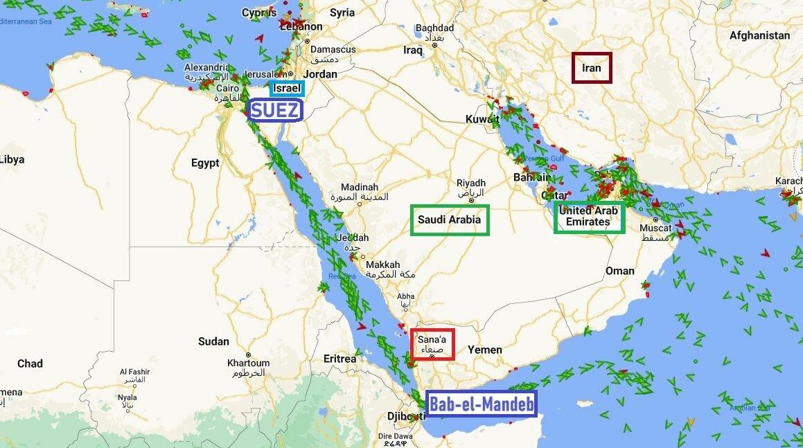 The Houthis are making Amazon, Ikea and Walmart change course