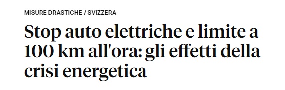 svizzera auto elettriche