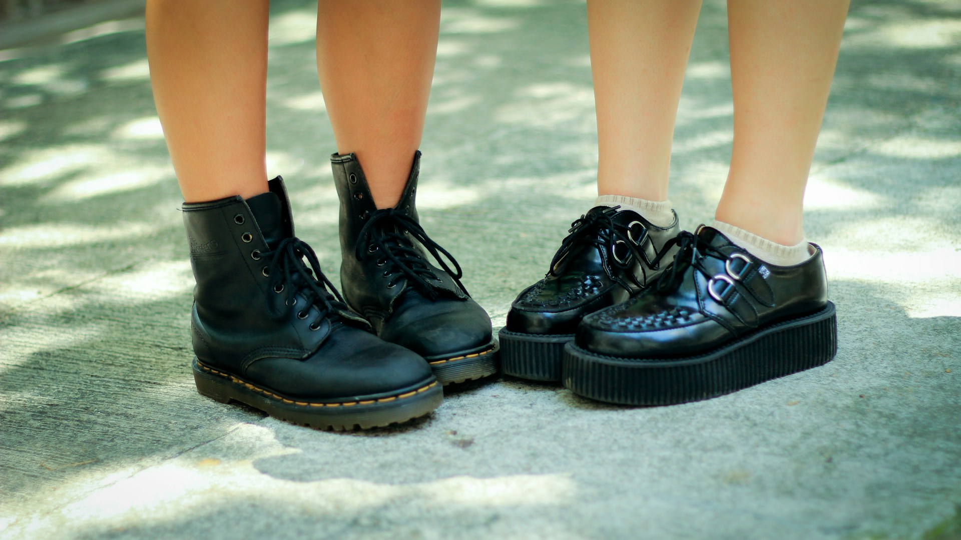 On the future, Dr Martens goes with lead combat boots