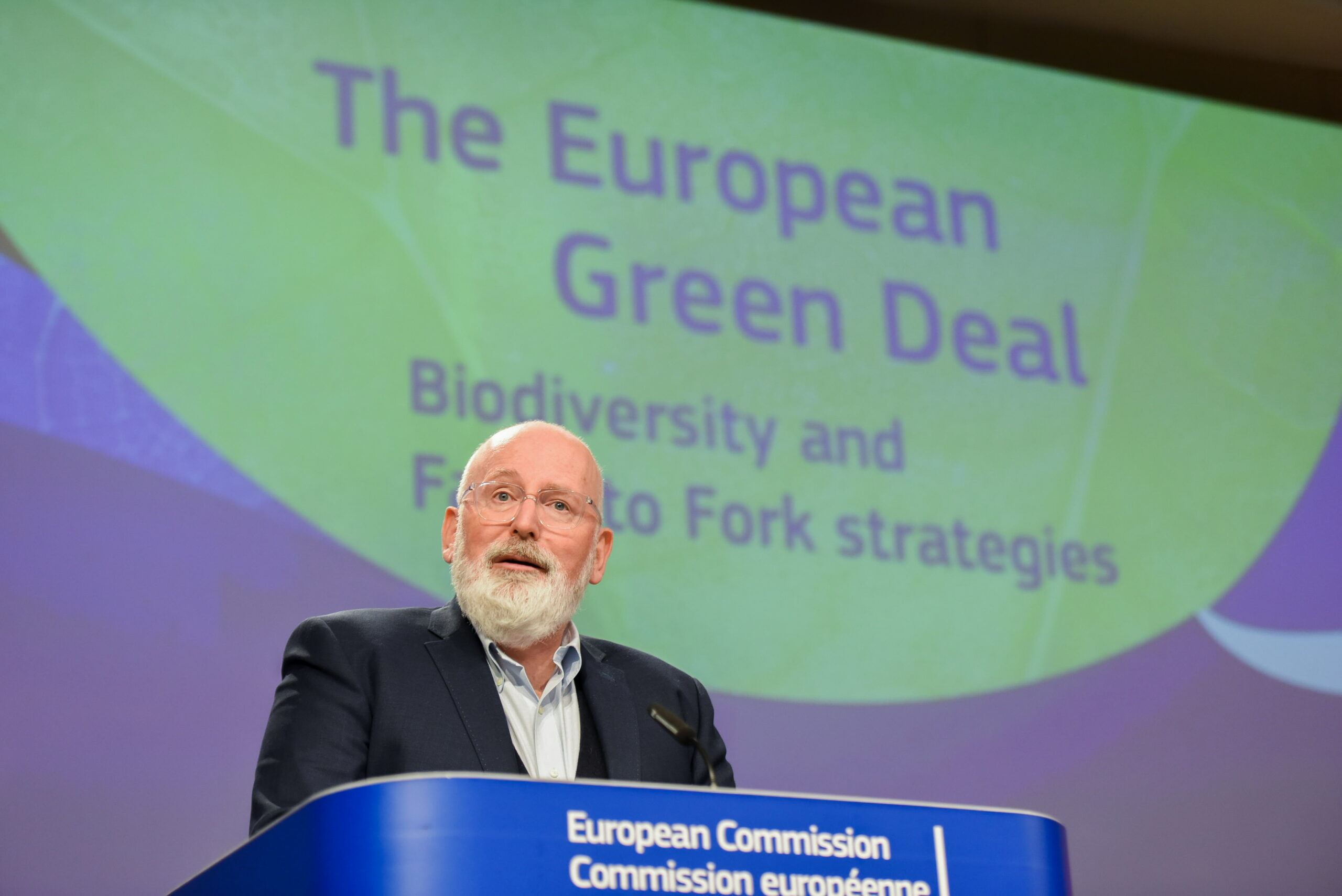 Because support for the EU Commission's ideological Green Deal is crumbling