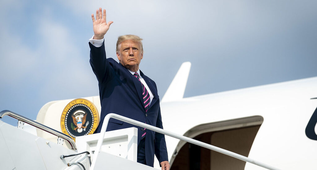 trump aereo qatar