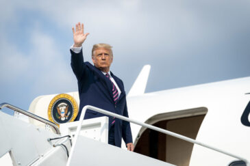 trump aereo qatar