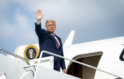 trump air force one qatar