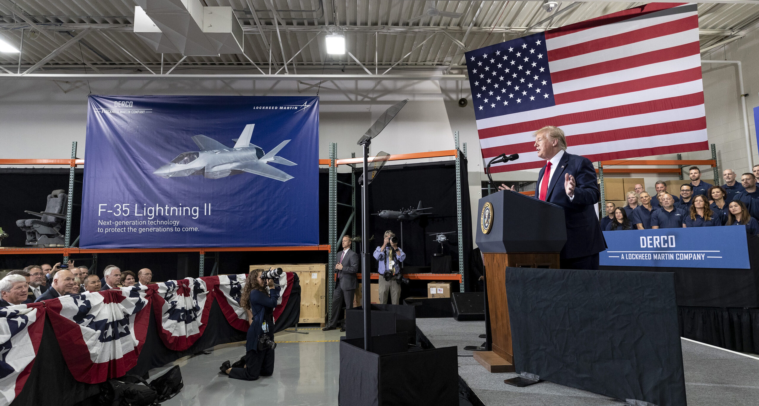 trump quote difesa lockheed martin