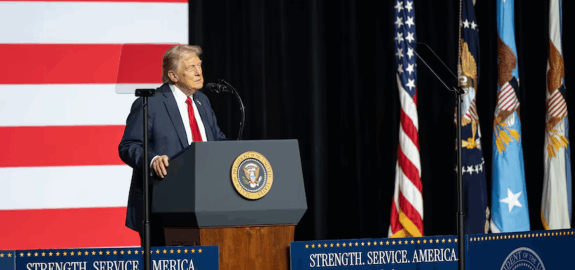 trump militari