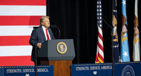 trump militari