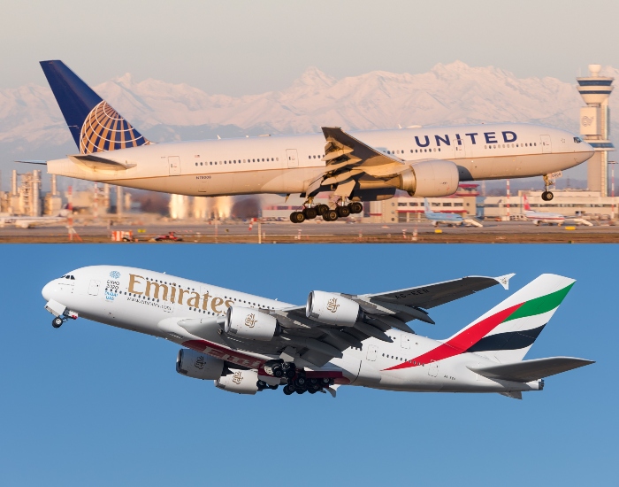 United Airlines Emirates